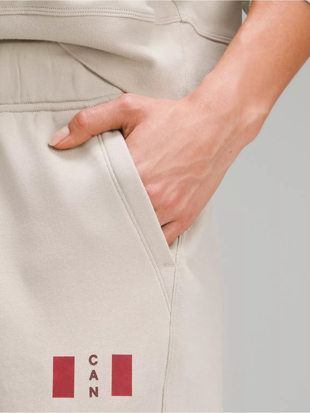 lululemon Team Canada Relaxed-Fit High-Rise Jogger CPC Logo *SE (NWOT)Mojave Tan - Picture 9 of 16